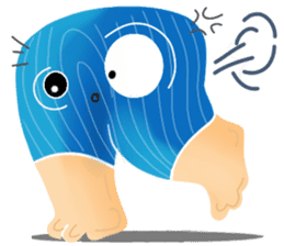 Aundie the Underpants 2.0 sticker #10833724