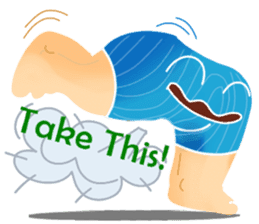 Aundie the Underpants 2.0 sticker #10833726