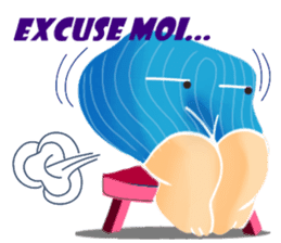 Aundie the Underpants 2.0 sticker #10833728