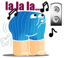 Aundie the Underpants 2.0 sticker #10833732