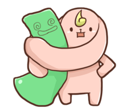 Yaruki-no-nai-usagi sticker #10833889