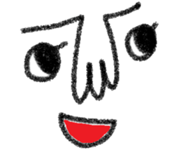 Not cute face sticker #10834586