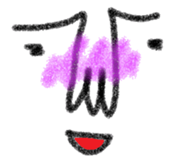 Not cute face sticker #10834588