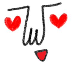 Not cute face sticker #10834615