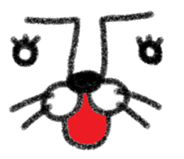 Not cute face sticker #10834623