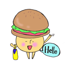 English mushroom sticker #10834745