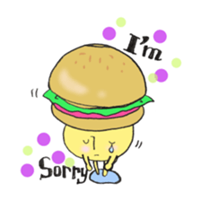 English mushroom sticker #10834749