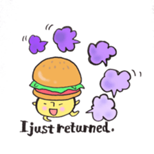 English mushroom sticker #10834752