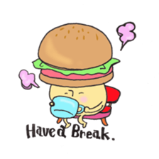 English mushroom sticker #10834753