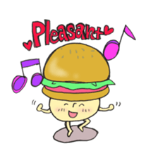 English mushroom sticker #10834754