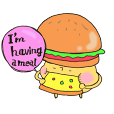 English mushroom sticker #10834757