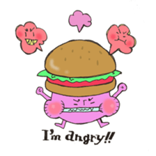 English mushroom sticker #10834759