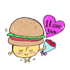 English mushroom sticker #10834760