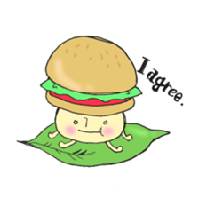 English mushroom sticker #10834768