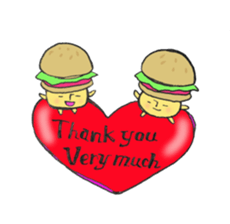 English mushroom sticker #10834771