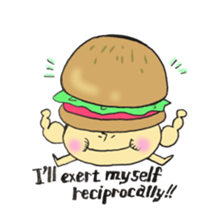 English mushroom sticker #10834772