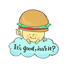 English mushroom sticker #10834773