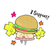 English mushroom sticker #10834774