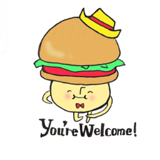 English mushroom sticker #10834776