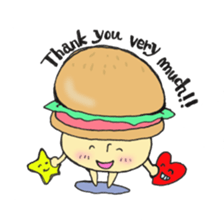 English mushroom sticker #10834779