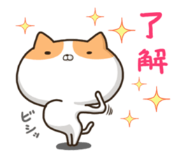 Playing cat and every day sticker #10834865