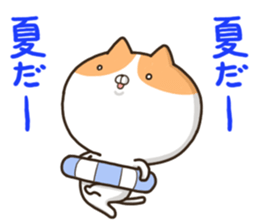 Playing cat and every day sticker #10834888