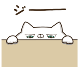 Playing cat and every day sticker #10834901