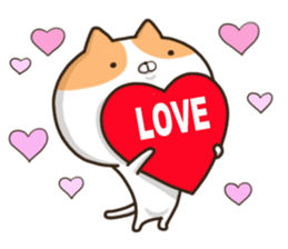 Playing cat and every day sticker #10834903