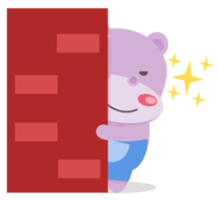 Heather the Hippo sticker #10835187