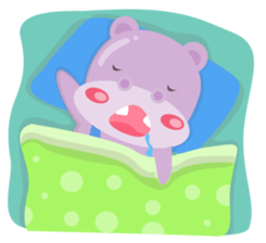 Heather the Hippo sticker #10835190