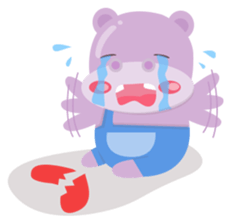 Heather the Hippo sticker #10835191