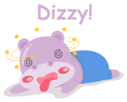 Heather the Hippo sticker #10835196