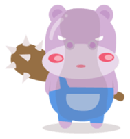 Heather the Hippo sticker #10835205