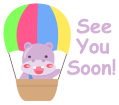 Heather the Hippo sticker #10835221