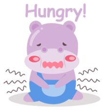 Heather the Hippo sticker #10835222