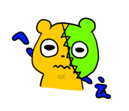 Patchy bear is Yotsuchan sticker #10835398