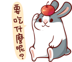 Fattubo Rabbit 3 sticker #10835668