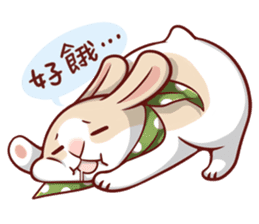 Fattubo Rabbit 3 sticker #10835670