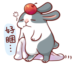 Fattubo Rabbit 3 sticker #10835682