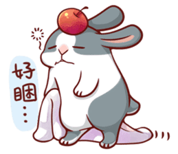 Fattubo Rabbit 3 sticker #10835682