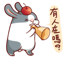 Fattubo Rabbit 3 sticker #10835684