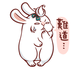Fattubo Rabbit 3 sticker #10835691