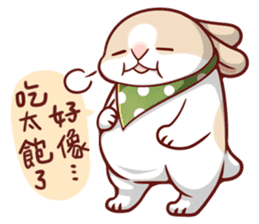 Fattubo Rabbit 3 sticker #10835692