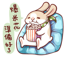 Fattubo Rabbit 3 sticker #10835693