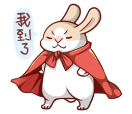 Fattubo Rabbit 3 sticker #10835698