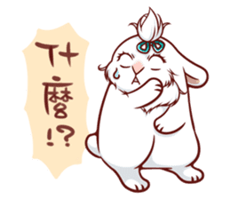 Fattubo Rabbit 3 sticker #10835700