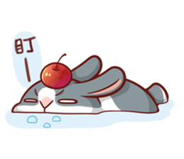 Fattubo Rabbit 3 sticker #10835702