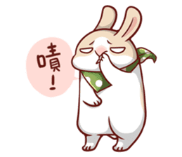 Fattubo Rabbit 3 sticker #10835703