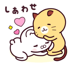 Cat & Rabbit 2 (Hug & Kiss) sticker #10835775