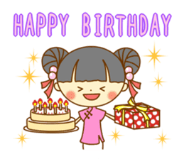 Lingling of China dress sticker #10836027